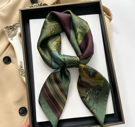 Luxury Leopard Print Scarf